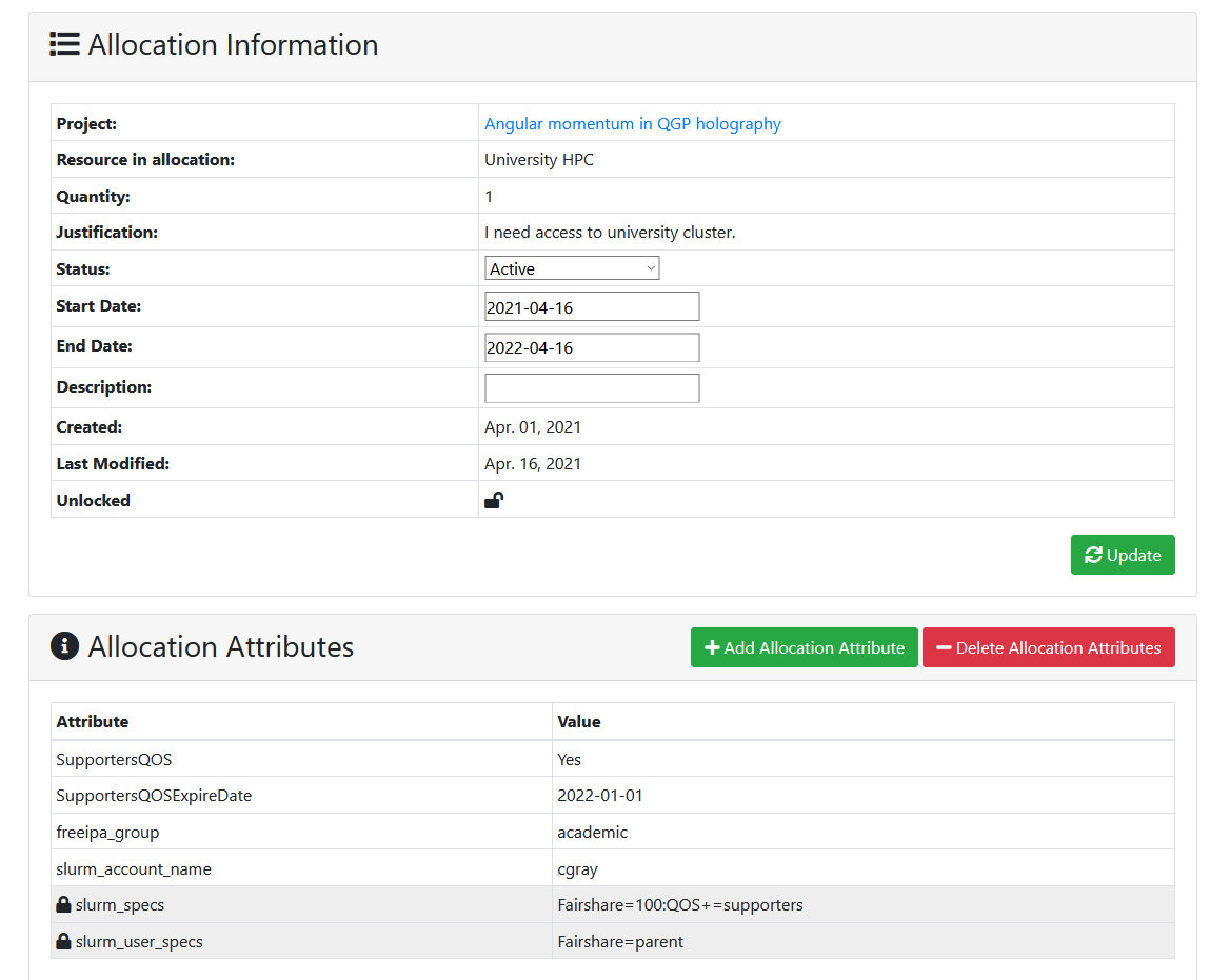 Cluster Allocation