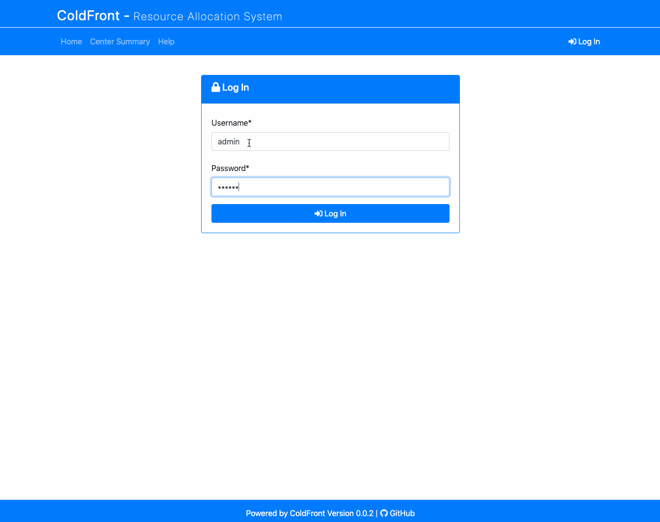 Managing an Allocation as an Admin
