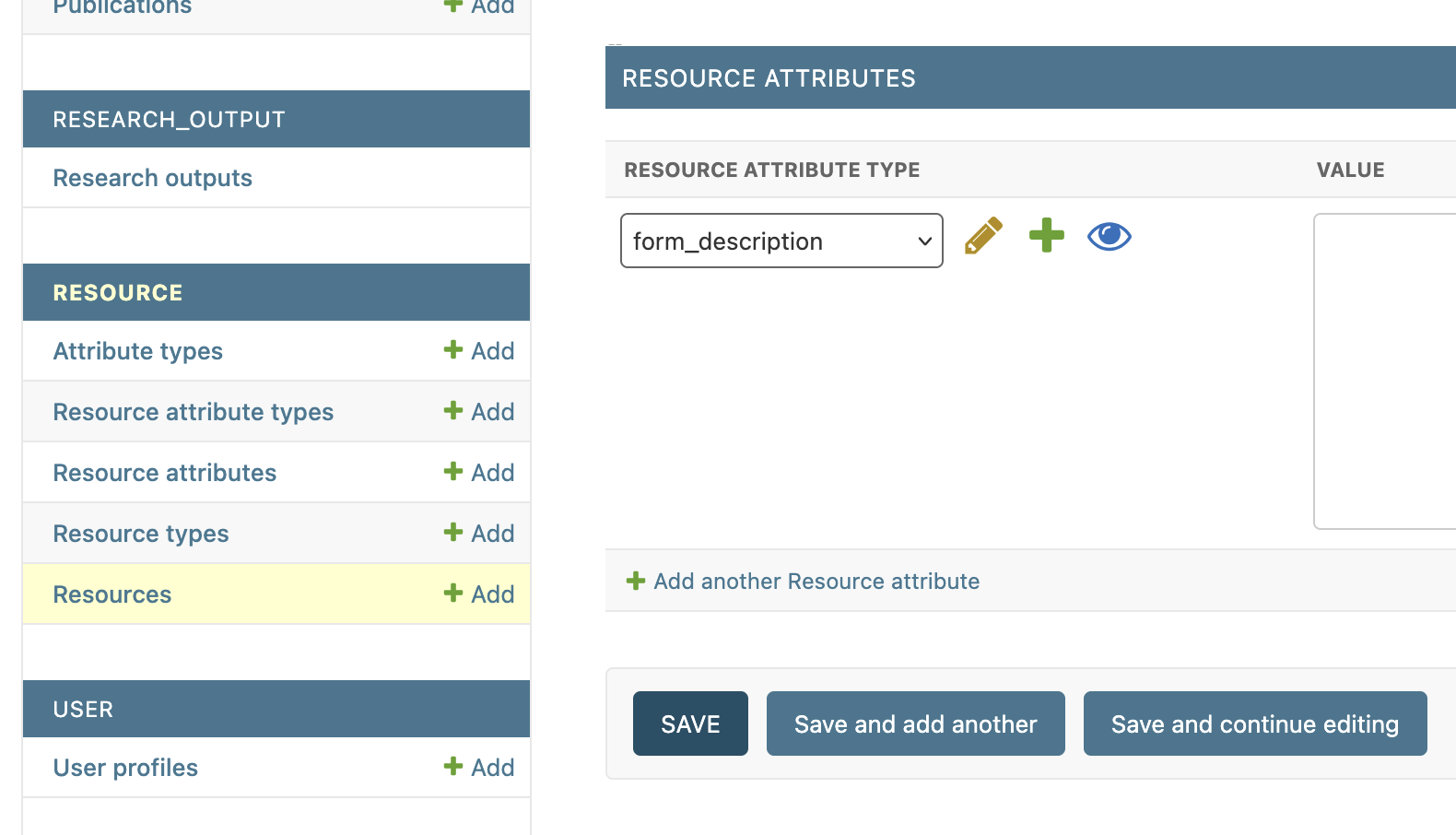Resource Attribute form_description