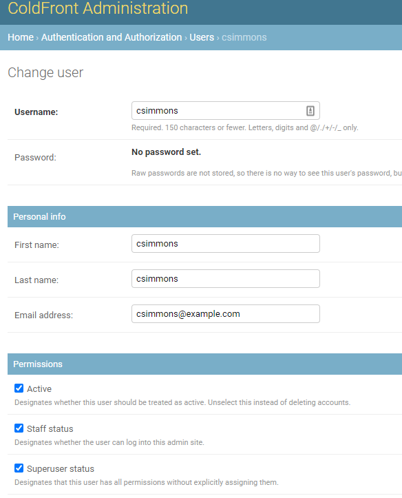 Sys Admin Status
